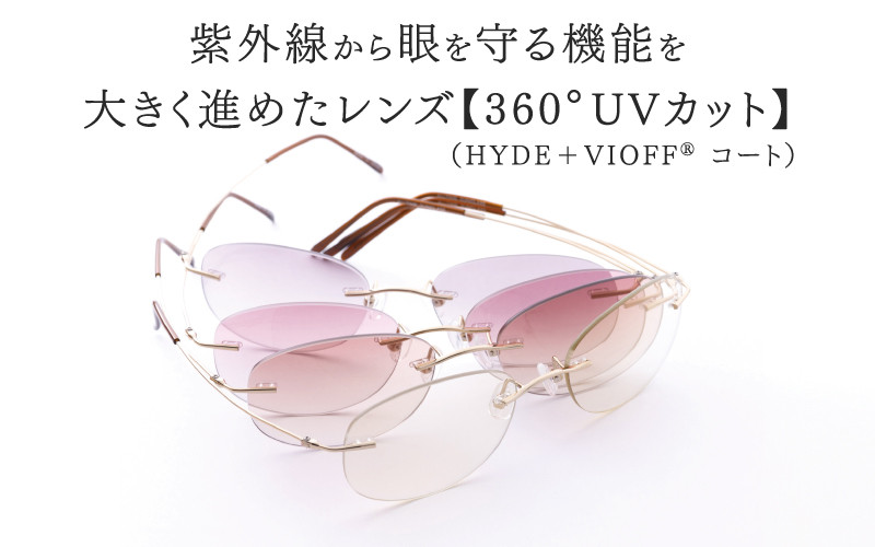 【選べるカラー】エアリィ（男女兼用）かけてる事を忘れる驚異の軽さ １１ｇ スモーク[E-00102b] /サングラス 眼鏡 めがね メガネ オールタイムサングラス® 紫外線カット チタン製 レンズ 軽量 福井県鯖江市