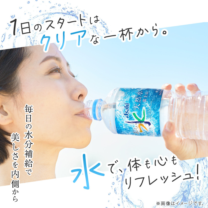 ＜毎月定期便＞＜6か月お届け＞「おいしい水」 天然水 富士山 600ml＜24本入＞アサヒ飲料全6回_ 水 定期便 ミネラルウォーター ウォーター ミネラル 飲料 メーカー ドリンク ベビー 防災 キャンプ アウトドア 山梨市 常温 玄関 配達 健康 備蓄 【4053320】