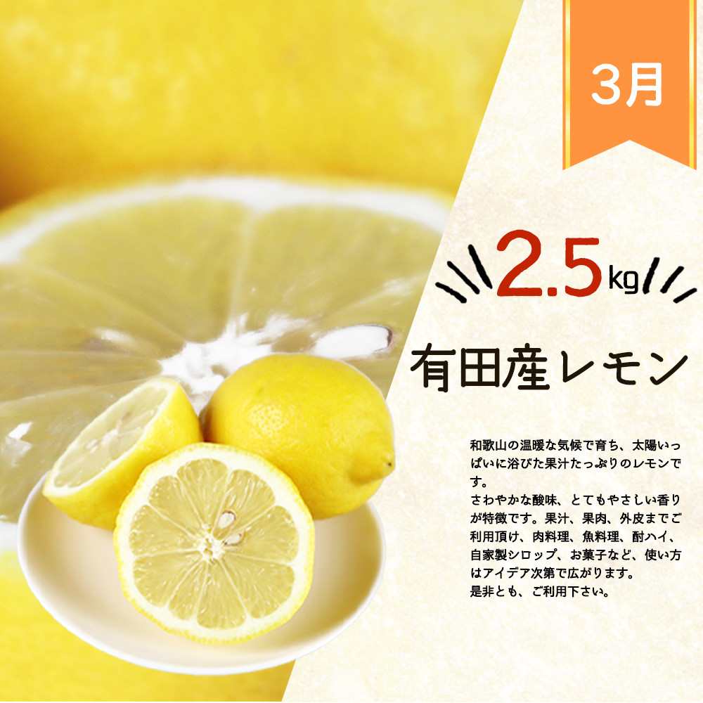 【全3回】紀州和歌山産旬のフルーツセット(あんぽ柿・レモン・桃)  / 果物定期便 フルーツ定期便 レモン 柑橘 くだもの 果物 カキ かき 柿 もも モモ 桃 【tkb391】