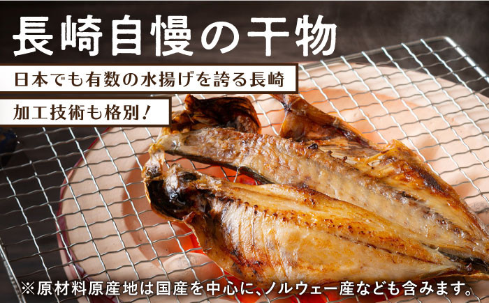 【全12回定期便】長崎出島屋お任せ／訳 あり干物24枚 長崎県/長崎旬彩出島屋 [42AAAJ016]ワケあり 干物 ひもの 長崎 新鮮 おつまみ 晩酌 家庭用 定期便