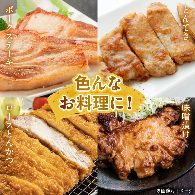 080-17 南九州市産かごしま黒豚さつま厚切りポークステーキ6枚