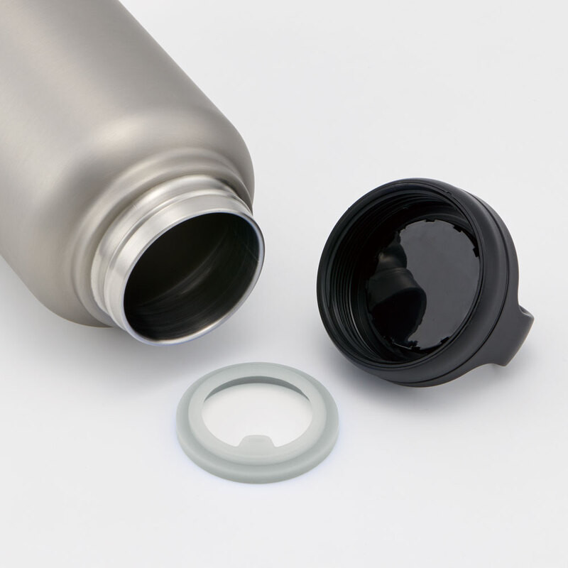 スクリューハンドル付きマグボトル1200ml 保温保冷ブラック マグボトル 水筒  アウトドア 直飲み STSC12_4973307579424 スケーター株式会社 奈良県 奈良市 なら 11-020