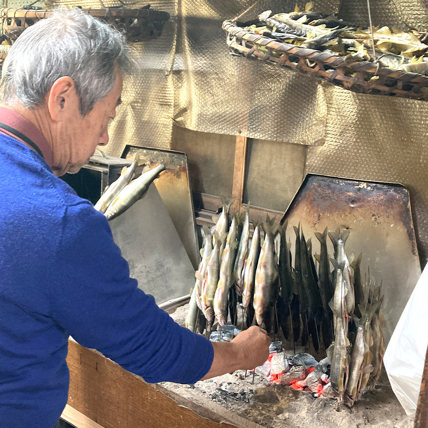 鮎の茶屋特製 焼鮎干し12匹