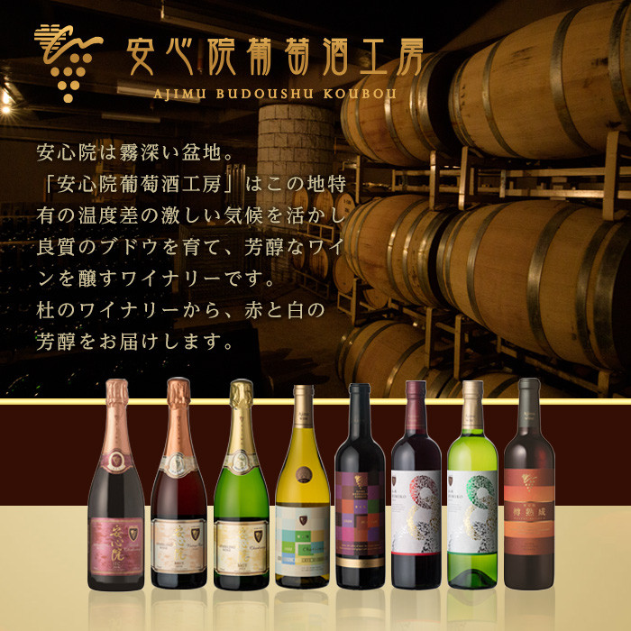 安心院スパークリングワイン白・赤(合計1.5L・750ml×2本)酒 お酒 ワイン 白ワイン 赤ワイン スパークリングワイン ぶどう 葡萄 飲み比べ セット【107302700】【時枝酒店】