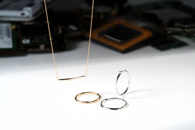 プラチナ フローラインリング つや消し仕上げ ダイヤモンド付き sese urban mining jewelry 指輪 ジュエリー レディース アクセサリー