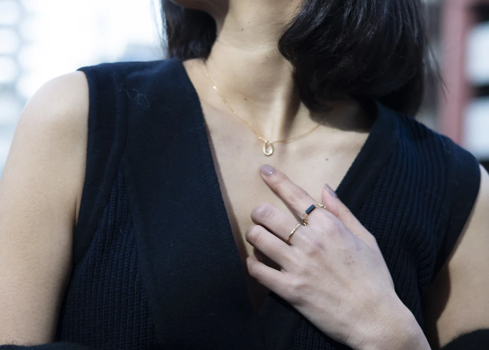 プラチナ ホ－スシュ－リング 鏡面仕上げ sese urban mining jewelry 指輪 ジュエリー レディース アクセサリー