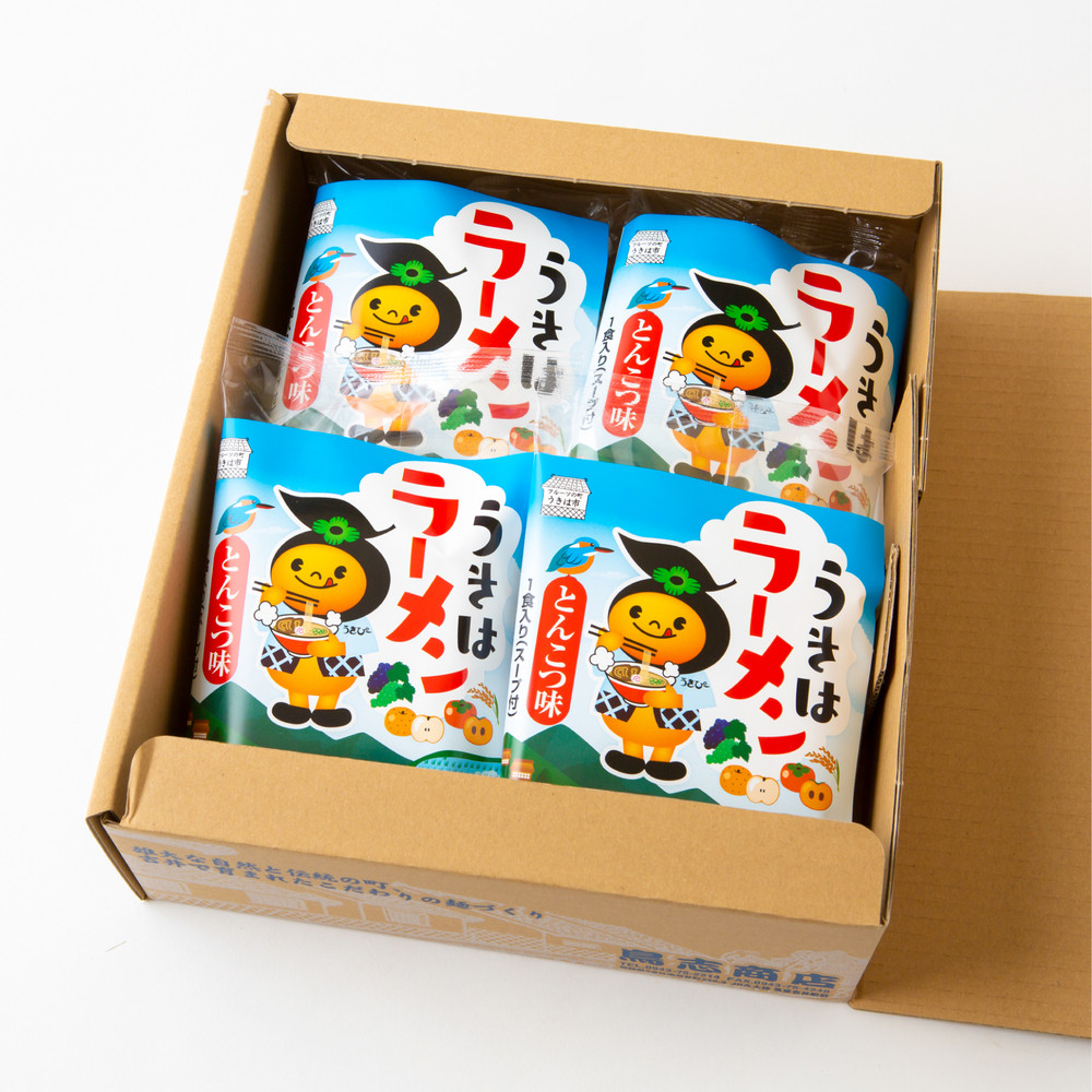 鳥志商店 うきはラーメン(8食) と うどん(7食)の詰合せ 15食 本格とんこつラーメン 豚骨味