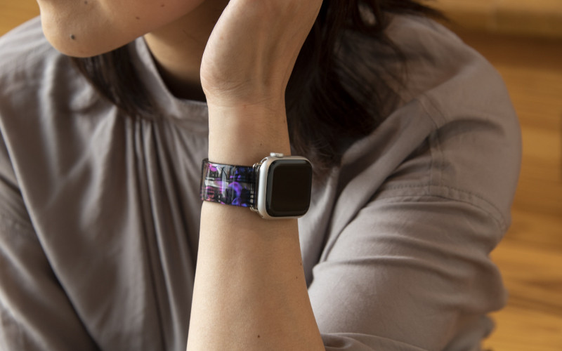 Apple Watch Series10/11対応モデル登場!!　Apple Watch専用バンド 「Air bangle」ドリームカラー（Series10/11  42モデル）/ アップルウォッチ バンド apple watch エアバングル 腕時計 おしゃれ 日本製 メンズ レディース[E-03451]