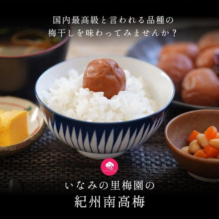 いなみの里梅園 しそ梅2kg 塩分約15%【和歌山産】紀州南高梅 印南町
