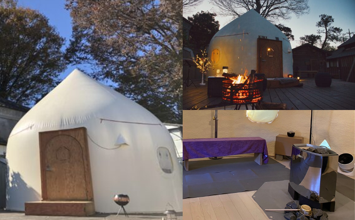 古民家「別邸」一棟貸しプラン 利用券 1泊6名様【 茨城県 つくば市 宿泊 宿 ホテル 宿泊施設 宿泊券 一棟貸し 古民家 サウナ 旅行 家族 家族旅行 ゴルフ 体験型 】