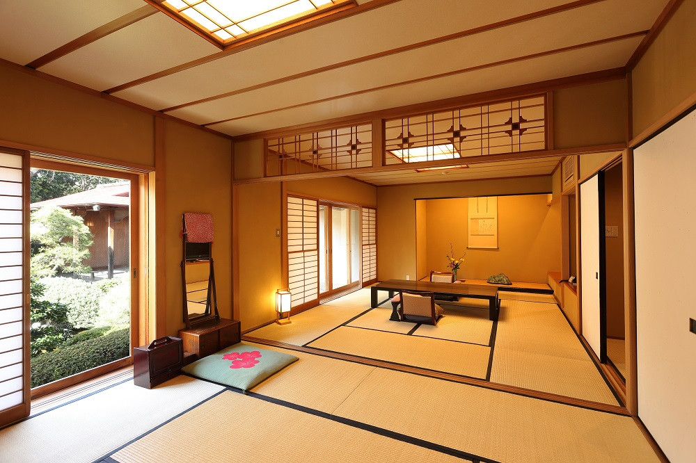 【あたみ石亭 別邸 桜岡茶寮】平休日1泊2食付 ペア 宿泊券《和室10畳+8畳》 温泉 熱海 伊豆 静岡 温泉旅行  ホテル 旅館 宿泊 宿 旅行券 温泉 観光 旅行 ホテル 旅館 チケット トラベル ふるさと納税旅行