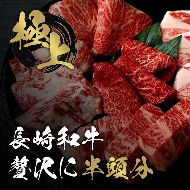 [全12回定期便]【和牛セレブ】長崎和牛半頭分買い ( 長崎和牛 和牛 セミオーダー 焼肉 すき焼き ) 【Y00-002】