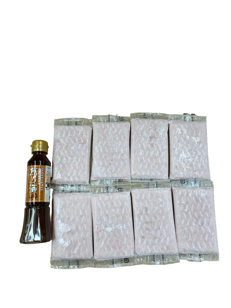 a10-1189　万能調味料　煎り酒1本とネギトロ80g×8パック