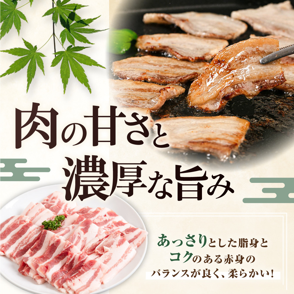  平田牧場 バラ 焼肉用 400g (200g×2P)《喜茂別町》【平田牧場】 肉 豚肉 豚バラ バラ カルビ 焼肉 スライス 冷凍 冷凍配送 北海道 三元豚  [AJAP134] 14000 14000円