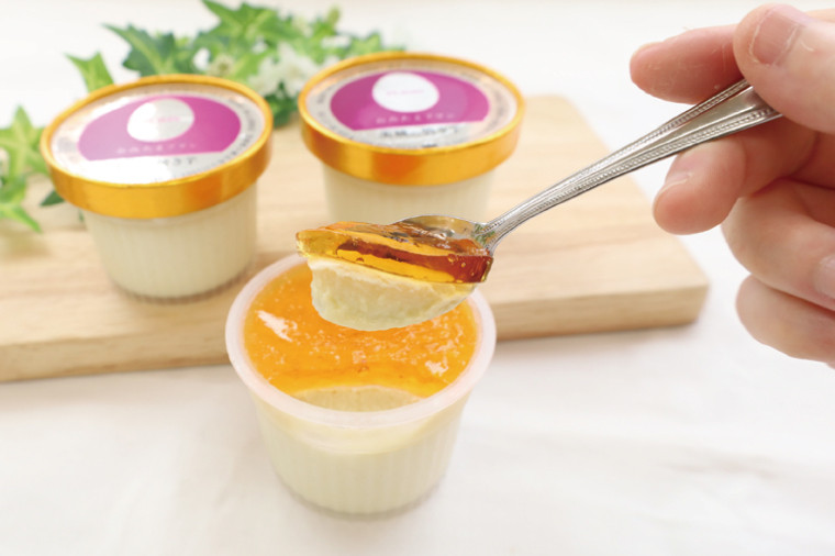 【茨城県共通返礼品/小美玉市】おみたまプリン 茨城の焼き芋 4個入り【茨城県産 紅はるか シルクスィート 人気 焼き芋プリン カラメル ミルク 3重奏】(80-01)