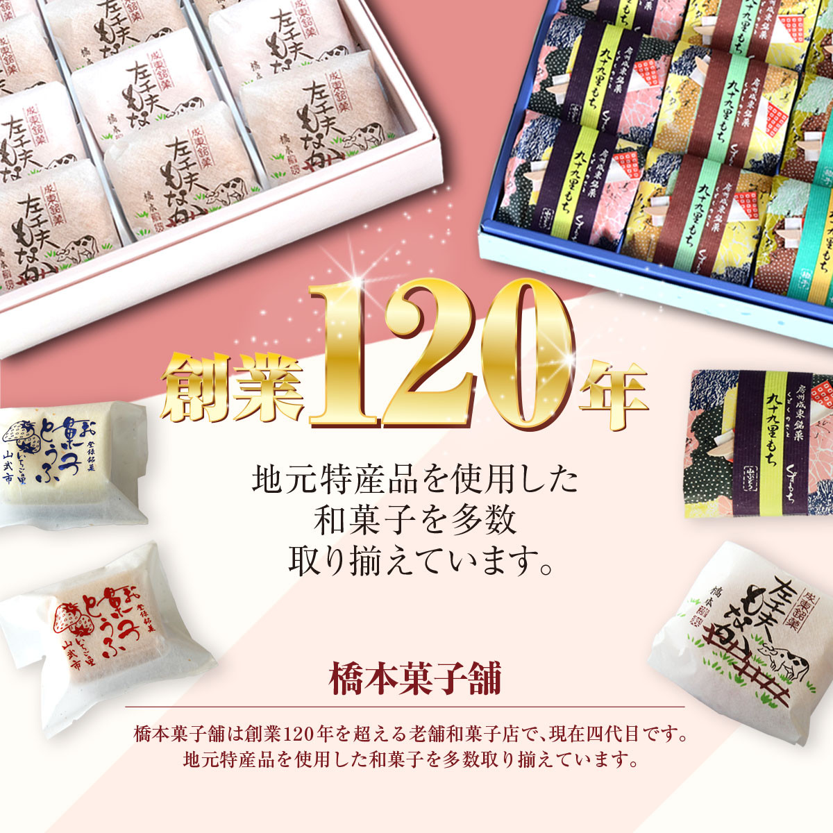 創業120年を超える老舗和菓子店 橋本菓子舗のお菓子とうふ 10個【とうふ お菓子 和菓子 名菓 贈り物 お取り寄せ お歳暮 お中元 老舗 スイーツ おやつ 千葉県 山武市 送料無料】 SMCP006