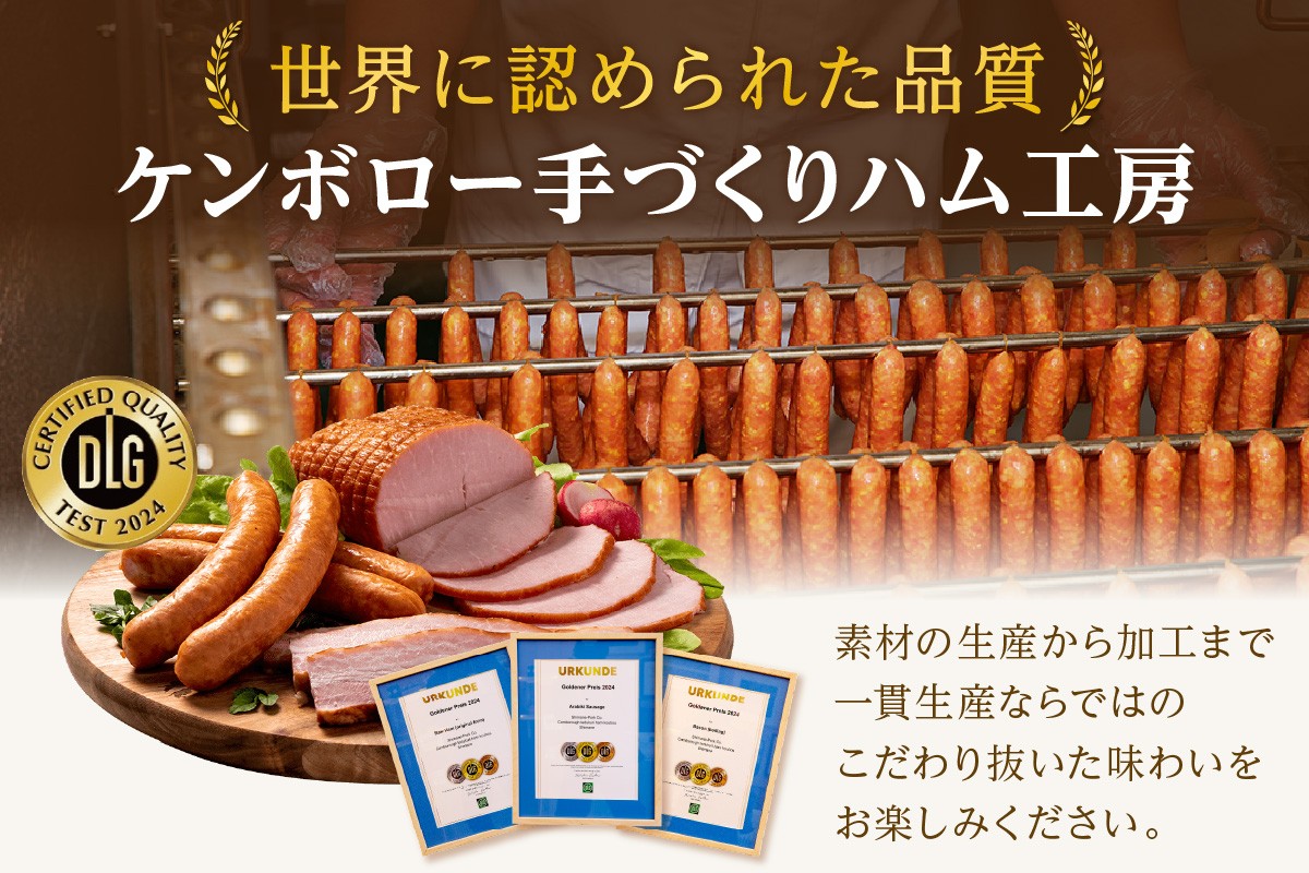 【3か月定期便】ケンボロー芙蓉ポーク おすすめ品3回コース 定期便 3回 豚肉 加工品 ハム ベーコン ウインナー 焼肉 BBQ バーベキュー 島根ポーク 真空パック グルメ 食品 【002_1967】