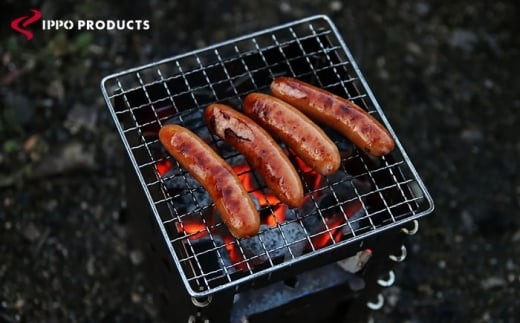 焚き火台《IPPOPRODUCTS》ARISSFIRE jack おすすめ 人気 焚火台 おしゃれ かっこいい デザイン シンプル スタイリッシュ コンパクト 軽量 組み立て簡単 収納 ケース付き 丈夫 ステンレス 鉄 日本製 国産 プレゼント ファミリーキャンプ グランピング BBQ バーベキュー 調理 五徳 広島県福山市/池田鉄工有限会社 [BAEI016]