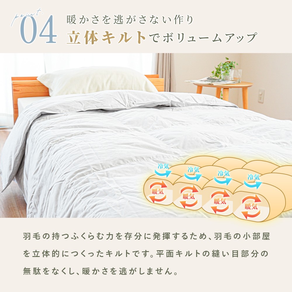 羽毛ふとん 羽毛 掛け布団 色(ベージュ) ダウン90% 0.25kg入り エコテックス認証 羽毛肌掛け布団 シングルロング 夏掛け布団 布団カバー 布団干し 羽毛布団