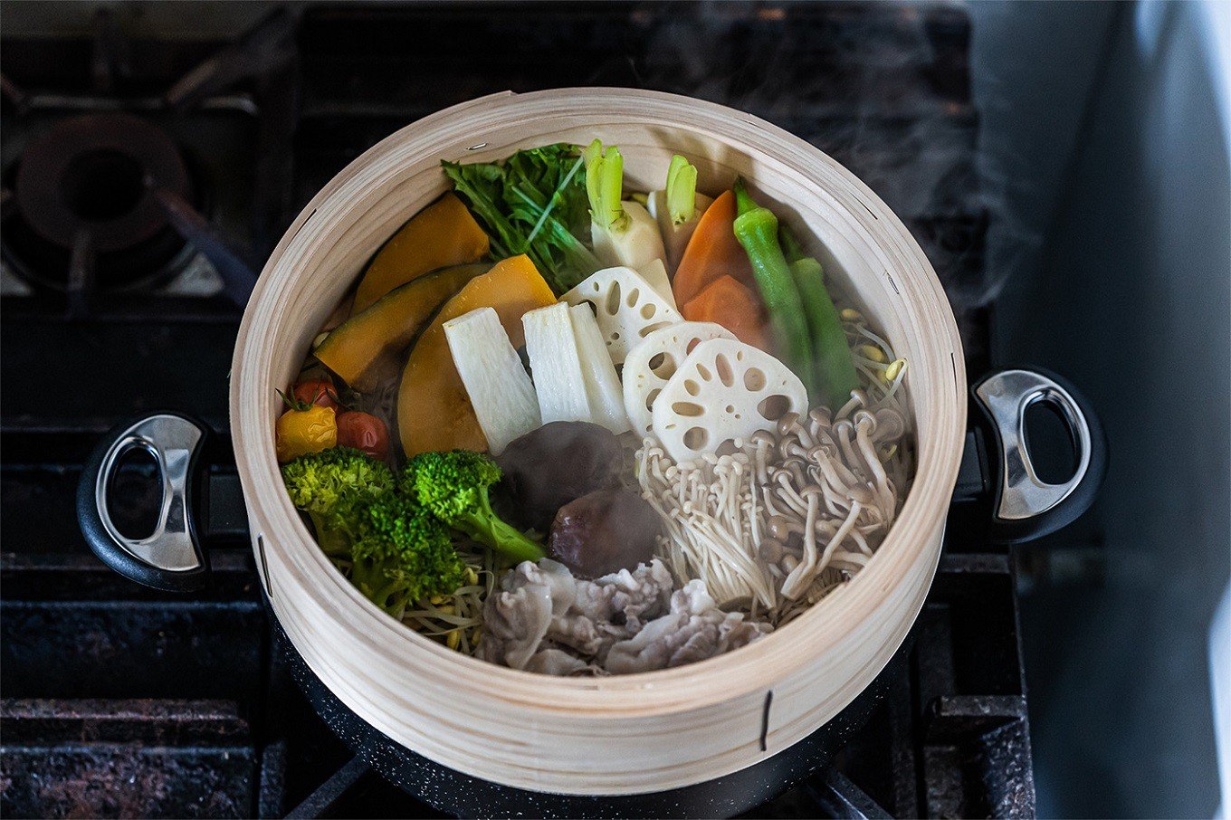 983 曲物工房清水 中華セイロ 27センチ 身と蓋のセット