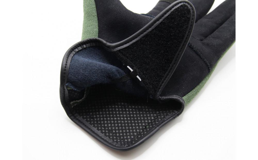 アウトドア×防災 Wearable Protector Glove (サイズL×グリーン)