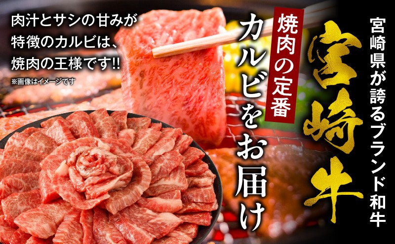 《2026年1月発送》宮崎牛カルビ(バラ)焼肉 合計800g_M365-001-03-jan