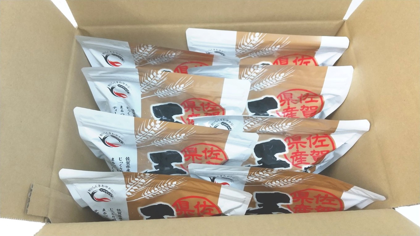佐賀県産まるつぶ麦茶 300g（20g×15P）8本セット［A15701-08］