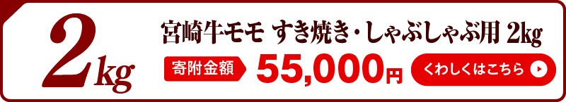 【2025年12月発送】宮崎牛モモ すき焼き・しゃぶしゃぶ用 500g×2 合計1kg_M243-012-dec