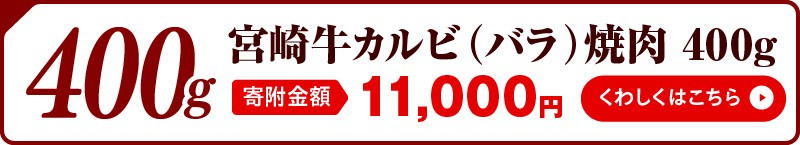 《2026年1月発送》宮崎牛カルビ(バラ)焼肉 合計800g_M365-001-03-jan