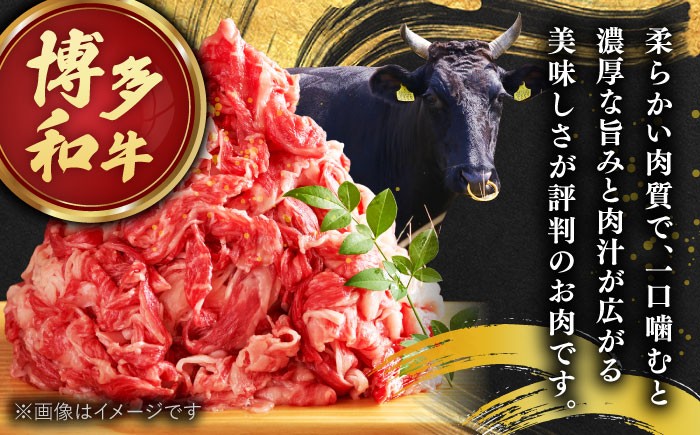 博多和牛 切り落とし肉 500g ▼肉 牛  切り落とし肉 国産 黒毛和牛 切り落とし 牛肉 お礼 切り落とし肉 使い切りパック 和牛切り落とし 博多 桂川町/株式会社 MEAT PLUS[ADAQ001]