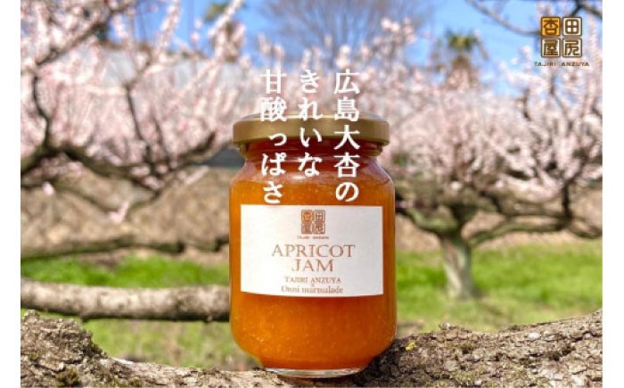 ジャム 田尻あんずのアプリコットジャム 120g 1個入り おすすめ 人気 ランキング 国産 手作り 濃厚 甘さ控えめ パン トースト ヨーグルト クラッカー スコーン アイスクリーム デザート スイーツ 菓子作り 朝食 おやつ アレンジ 瓶詰め 保存食 グルメ お取り寄せ 贈り物 贈答用 ギフト プレゼント おいしい 広島県福山市/田尻杏屋 [BAEK002]