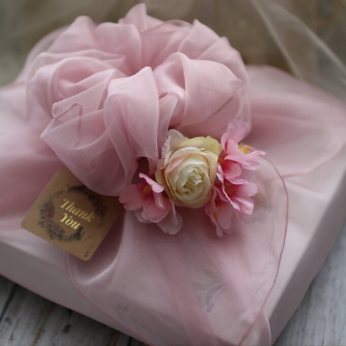 DC-013_ベイビー どうぶつまんじゅう&あんフラワークッキー 食べられるお花!あんこのお花!【風呂敷ラッピング】 和菓子(計20個)