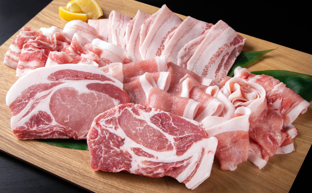 宮崎県産豚肉3種 詰め合わせセット 小分け しゃぶしゃぶ用・スライス・とんかつ＜1-274＞★豚 豚すき焼き 炒め物