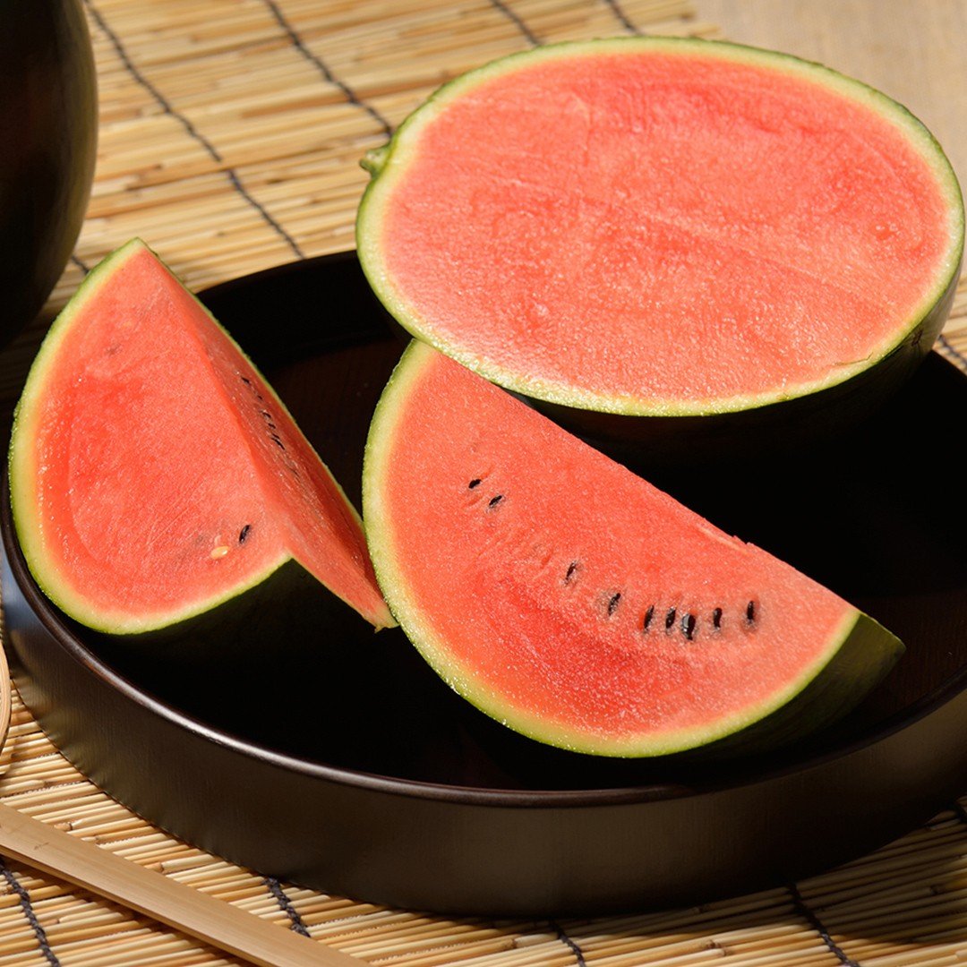 【 JA北つくば 】 黒こだますいか 「 誘惑のひとみ 」 1玉 2026年産 スイカ 果物 フルーツ 小玉スイカ 小玉 西瓜 くだもの デザート 茨城 [AE056ci]