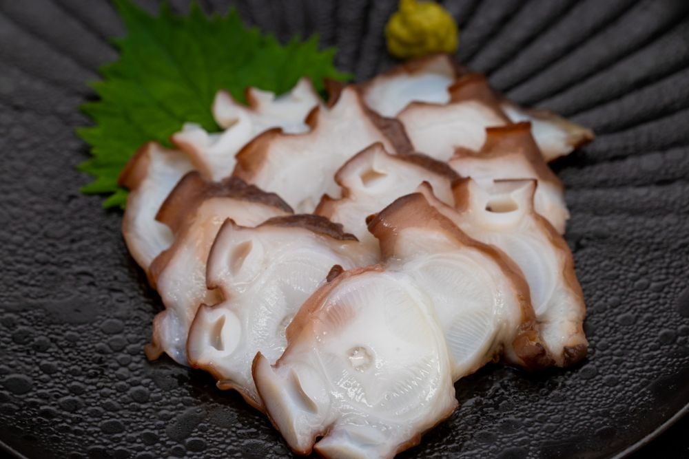 冷凍　安芸津産たこ刺身　100g×2袋
