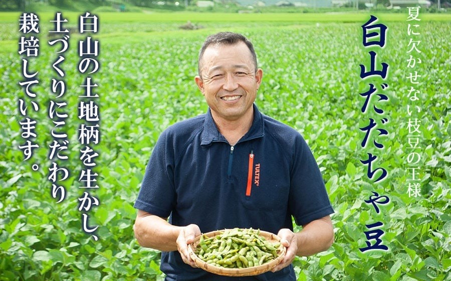 【令和8年産先行予約】【訳あり】白山だだちゃ豆　1kg（1kg × 1袋）　長五郎