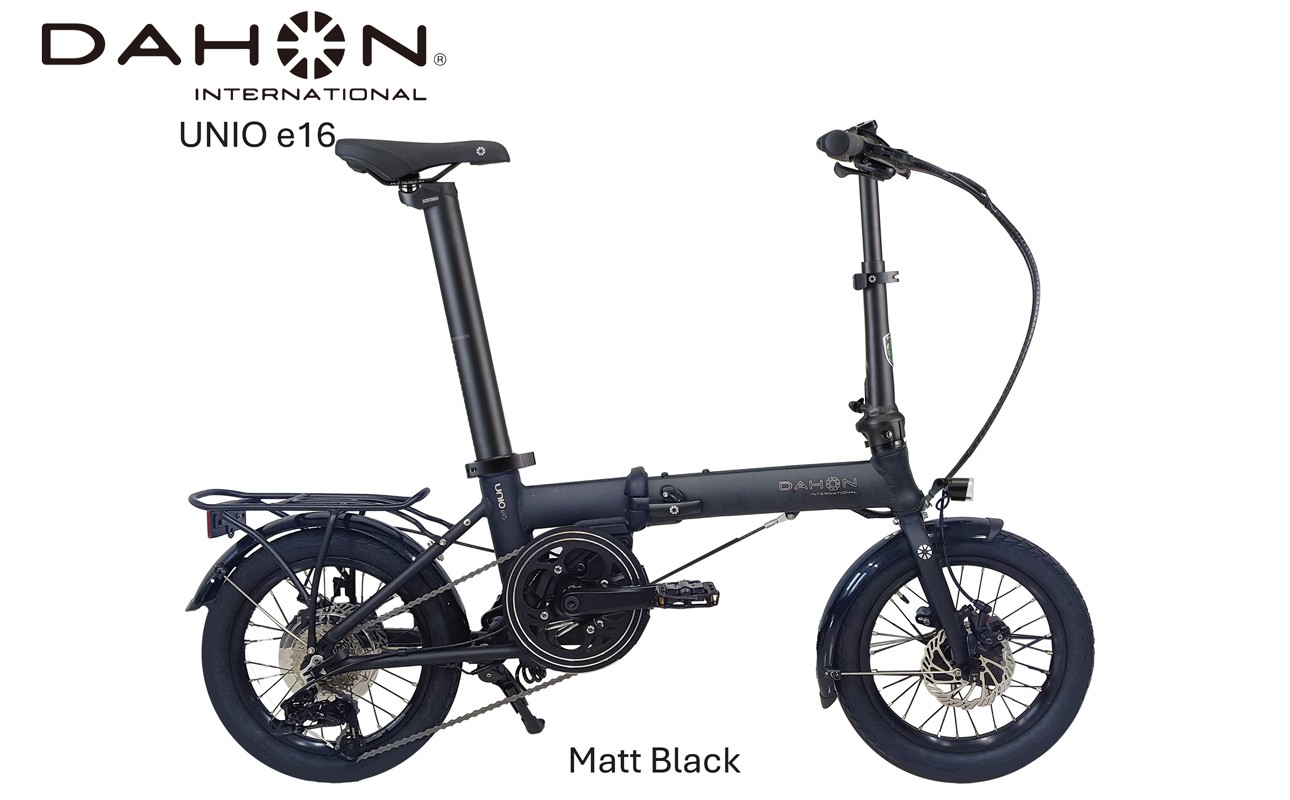 DAHON International Folding E-Bike　Unio e16  Tauqe Gray【四日市市 で人気の返礼品 武田産業 折り畳み自転車  電動アシスト 自転車 折りたたみ自転車 折りたたみ式自転車 三重県 四日市市ふるさと納税】