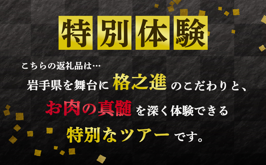 【格之進特別体験】ハンバーグおじさんの工場見学&肉おじさん究極の焼き体験