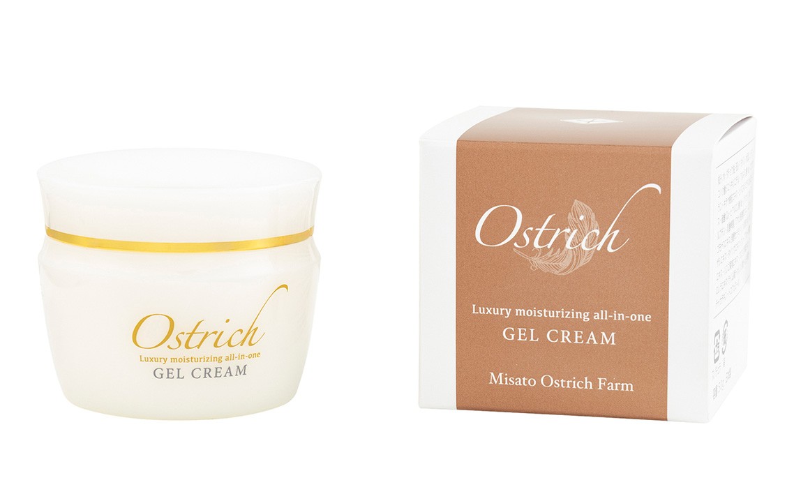 オストリッチジェルクリーム【贅沢な保湿性オールインワン】 [No.024] ／オールインワン ジェルクリーム 保湿 うるおい べたつかない 時短スキンケア 成分こ だわり 乾燥対策 スキンケア しっとり 潤いキープ 毎日ケア 無香料 無添加