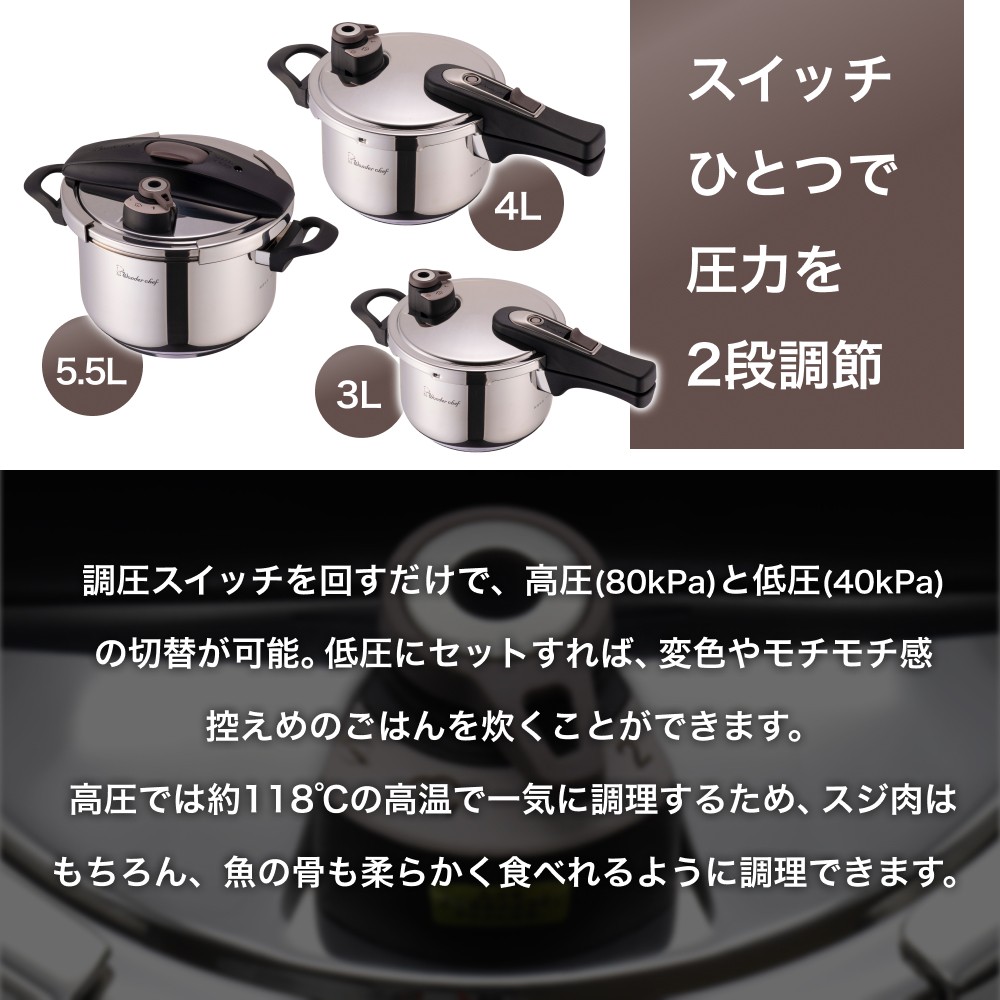 フルーム片手鍋3.0L【wdcf0012A】