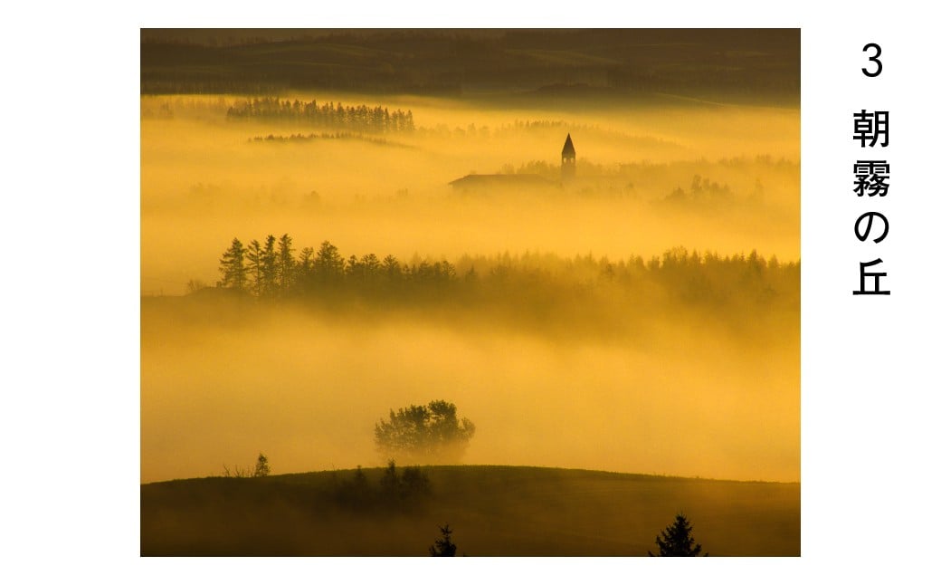 前田真三 額付き写真（白木額） キャビネサイズ[041-09]
