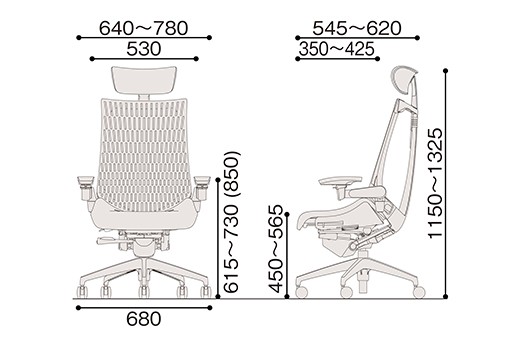 イトーキ『アクト2』エラストマーバック ヘッドサポート付 抵抗付きウレタンキャスター ブラックフレーム 座張地(PV):ブラックT(KJ427PVEMT1T1CF)【EI170W】