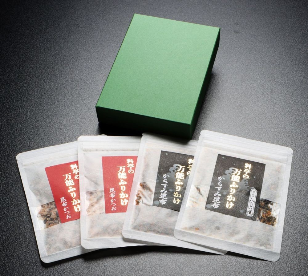 【わらびの里】万能ふりかけ2種4袋セット｜京都 老舗料亭 ふりかけ 人気セット［ 老舗料亭のご馳走 ふりかけ ご飯のお供 万能調味料 パスタ・雑炊・サラダにも グルメ おすすめ ギフト プレゼント 贈答 お取り寄せ 通販 送料無料 ふるさと納税 ］