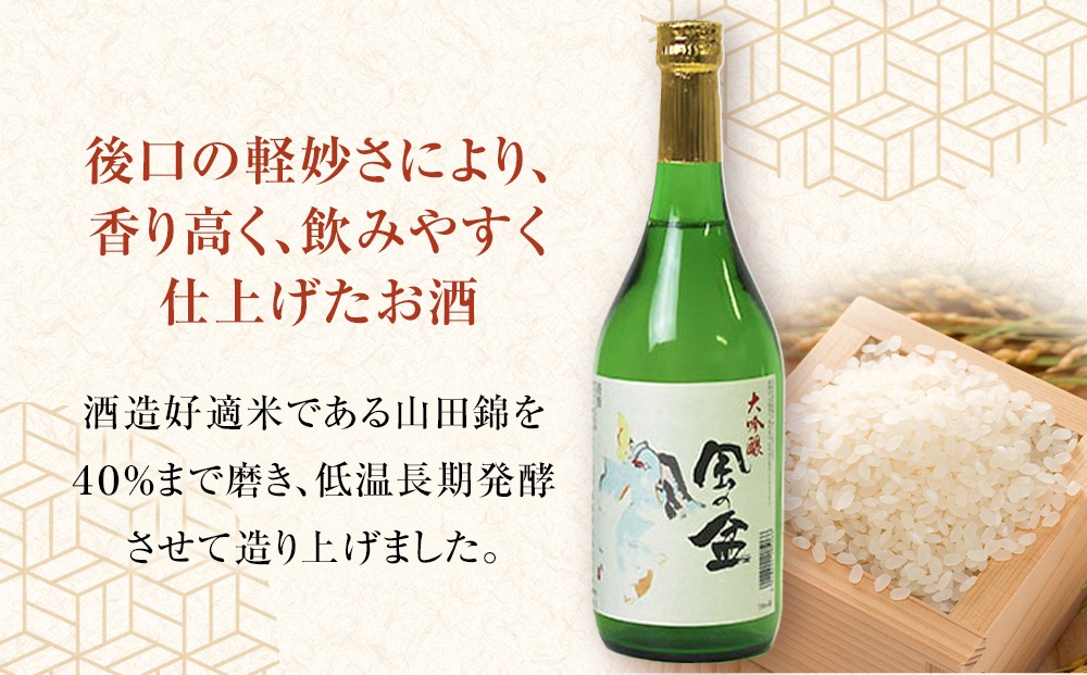 富山 大和百貨店 選定 〈福鶴酒造〉 風の盆 大吟醸 720ml