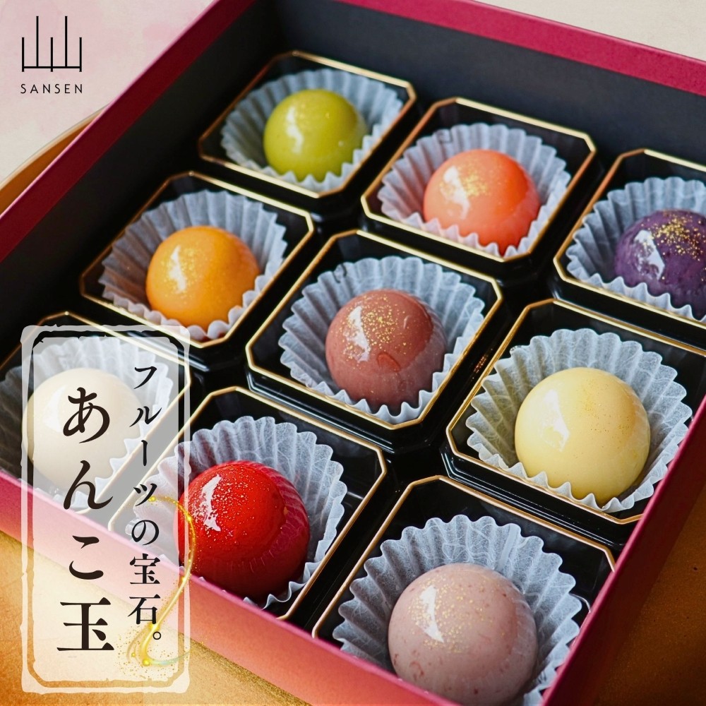 厳選 素材 の あんこ 玉 9種 | スイーツ お菓子 和菓子 餡子 あんこ フルーツ 果物 おやつ ご褒美 長野県 飯田市