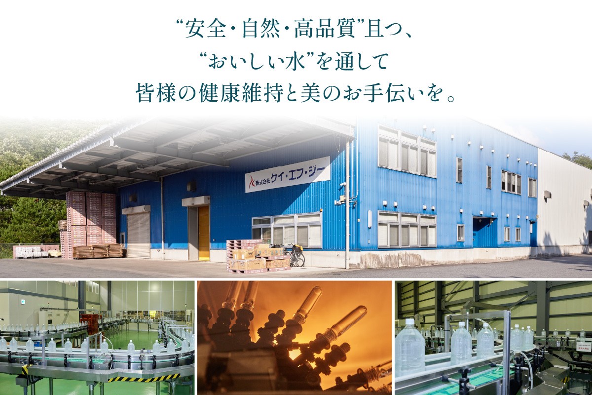 ミネラルウォーター 金城の華 1L 12本入 2箱 飲料水 水 アルカリイオン水 【043_1839】