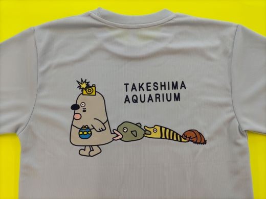【G0731】竹島水族館Tシャツ:配送情報備考 S / ブルー