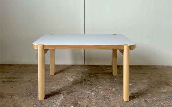 1．2．3で組み立てるちょっとのテーブル ／ 家具 ローテーブル リバーシブル 手作り 山口県 No.110