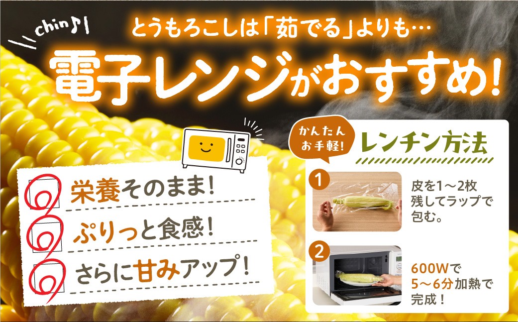 【先行受付】【2026年7月下旬~8月10日頃配送】北海道十勝芽室町 とかち晴れ 十勝めむろスイートコーン 13本入り me010-005c-26
/ ゴールドラッシュ とうもろこし 甘い 人気 朝採り 産地直送 送料無料