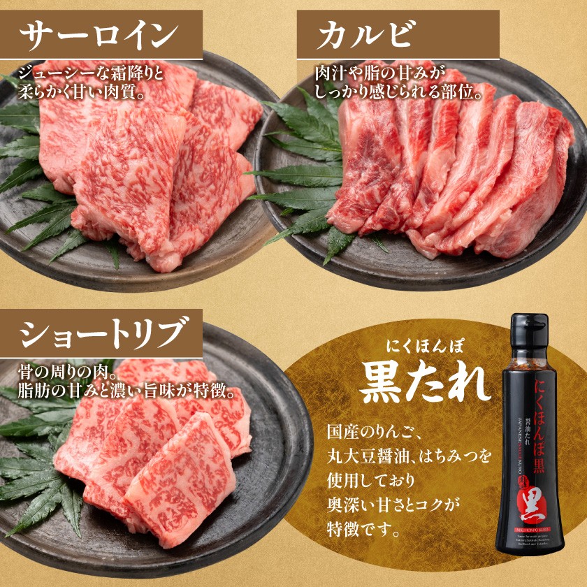 【数量限定】宮崎牛9種盛り焼肉セット(各600g×6P)_MC-31-006-3600g_(都城市) 宮崎牛 ラムシン マルシン イチボ サーロイン ザブトン 肩ロース ショートリブ カルビ 内モモ ギフト 贈答用